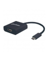 Manhattan Konwerter adapter USB-C 3.1 na HDMI M/F 1080p 4K czarny - nr 11