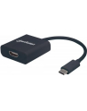Manhattan Konwerter adapter USB-C 3.1 na HDMI M/F 1080p 4K czarny - nr 12