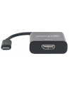 Manhattan Konwerter adapter USB-C 3.1 na HDMI M/F 1080p 4K czarny - nr 22