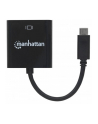 Manhattan Konwerter adapter USB-C 3.1 na HDMI M/F 1080p 4K czarny - nr 9