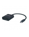 Manhattan Konwerter adapter USB-C 3.1 na DisplayPort DP M/F 1080p 4K czarny - nr 11