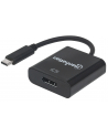 Manhattan Konwerter adapter USB-C 3.1 na DisplayPort DP M/F 1080p 4K czarny - nr 21