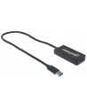 Manhattan Konwerter adapter SuperSpeed USB 3.0 na HDMI M/F 1080p czarny - nr 2