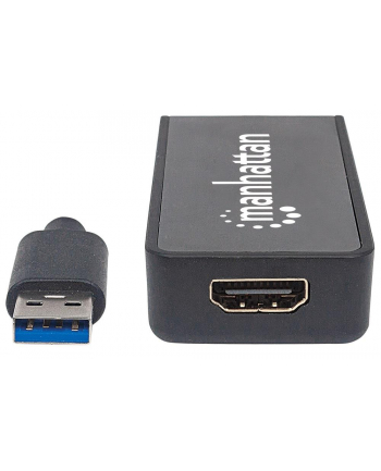 Manhattan Konwerter adapter SuperSpeed USB 3.0 na HDMI M/F 1080p czarny