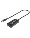 Manhattan Konwerter adapter SuperSpeed USB 3.0 na HDMI M/F 1080p czarny - nr 12