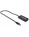 Manhattan Konwerter adapter SuperSpeed USB 3.0 na HDMI M/F 1080p czarny - nr 8