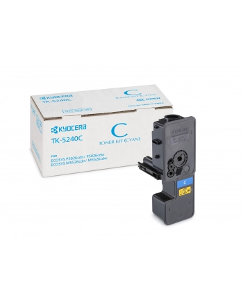 Toner Kyocera TK-5240C | 3000 str A4 | Cyan | ECOSYS M5526cdn / M5526cdw
