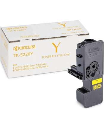 Toner Kyocera TK-5220Y | 1200 str A4 | Yellow | ECOSYS M5521cdn / M5521cdw
