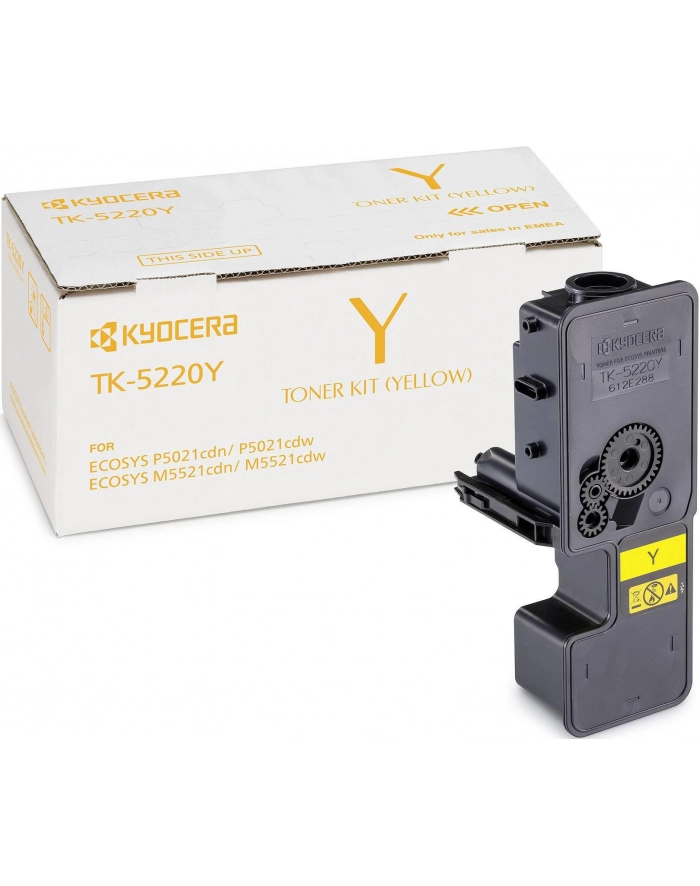 Toner Kyocera TK-5220Y | 1200 str A4 | Yellow | ECOSYS M5521cdn / M5521cdw główny