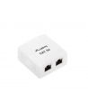 Gniazdo natynkowe kat.5E ekranowane 2X RJ45 Lanberg - nr 5