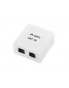 Gniazdo natynkowe kat.5E 2X RJ45 Lanberg - nr 12