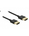 Kabel HDMI Delock HDMI-HDMI High Speed Ethernet 4K 3D 0.5m - nr 7