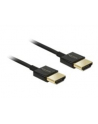 Kabel HDMI Delock HDMI-HDMI High Speed Ethernet 4K 3D 0.255m - nr 6