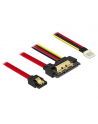 Kabel SATA Delock SATA-III 22 Pin -> SATA 7 Pin + 4 Pin Floppy (M) 30cm - nr 1