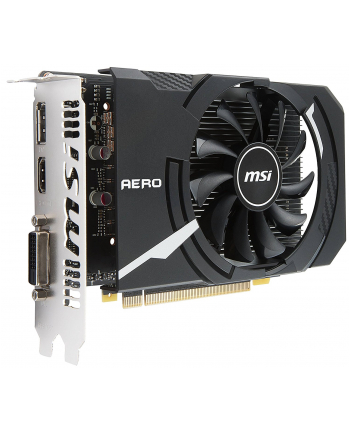 Karta VGA MSI GTX 1050Ti AERO ITX 4G OCV1 4GB GDDR5 128bit DVI+HDMI+DP PCIe3.0