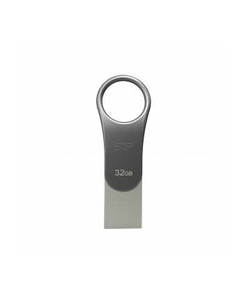 Pendrive Silicon Power C80 32GB USB 3.0 / USB-C + Type C Metal nr 2