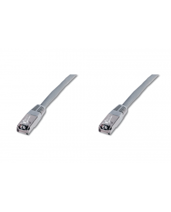 DIGITUS Professional Patch cord DIGITUS S/FTP kat. 5e 3,0m AWG 26/7 PVC szary