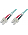 DIGITUS Professional Patchcord światłowodowy DIGITUS SC/SC duplex MM 50/125 OM3 1m - nr 12