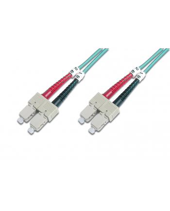 DIGITUS Professional Patchcord światłowodowy DIGITUS SC/SC duplex MM 50/125 OM3 1m