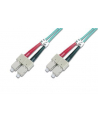 DIGITUS Professional Patchcord światłowodowy DIGITUS SC/SC duplex MM 50/125 OM3 1m - nr 2