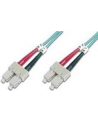 DIGITUS Professional Patchcord światłowodowy DIGITUS SC/SC duplex MM 50/125 OM3 2m - nr 22