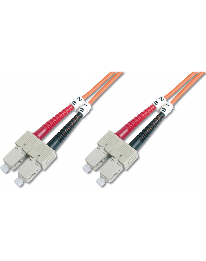 DIGITUS Professional Patchcord światłowodowy DIGITUS SC/SC duplex MM 50/125 OM3 3m główny