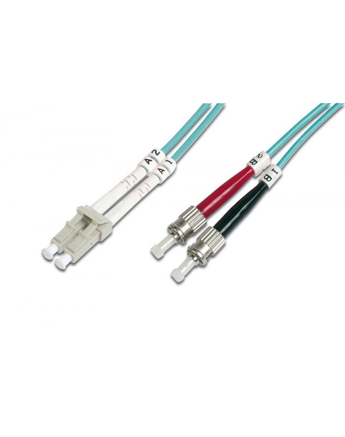 DIGITUS Professional Patchcord światłowodowy DIGITUS LC/ST duplex MM 50/125 OM2 10m główny