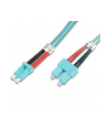 DIGITUS Professional Patchcord światłowodowy DIGITUS LC/SC duplex MM 50/125 OM3 1m - nr 21