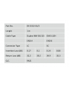 DIGITUS Professional Patchcord światłowodowy DIGITUS LC/SC duplex MM 50/125 OM3 1m - nr 27
