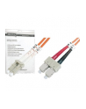 DIGITUS Professional Patchcord światłowodowy DIGITUS LC/SC duplex MM 50/125 OM3 5m - nr 5