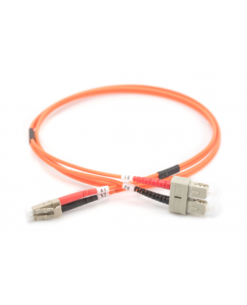 DIGITUS Professional Patchcord światłowodowy DIGITUS LC/SC duplex MM 50/125 OM2 5m