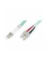 DIGITUS Professional Patchcord światłowodowy DIGITUS LC/SC duplex MM 50/125 OM3 10m - nr 8