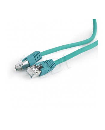 Patch cord S/FTP kat. 6A 1.5 m zielony LSZH Gembird