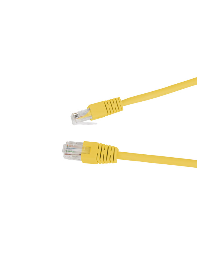 Patch cord UTP kat. 6 0,25m żółty Gembird główny