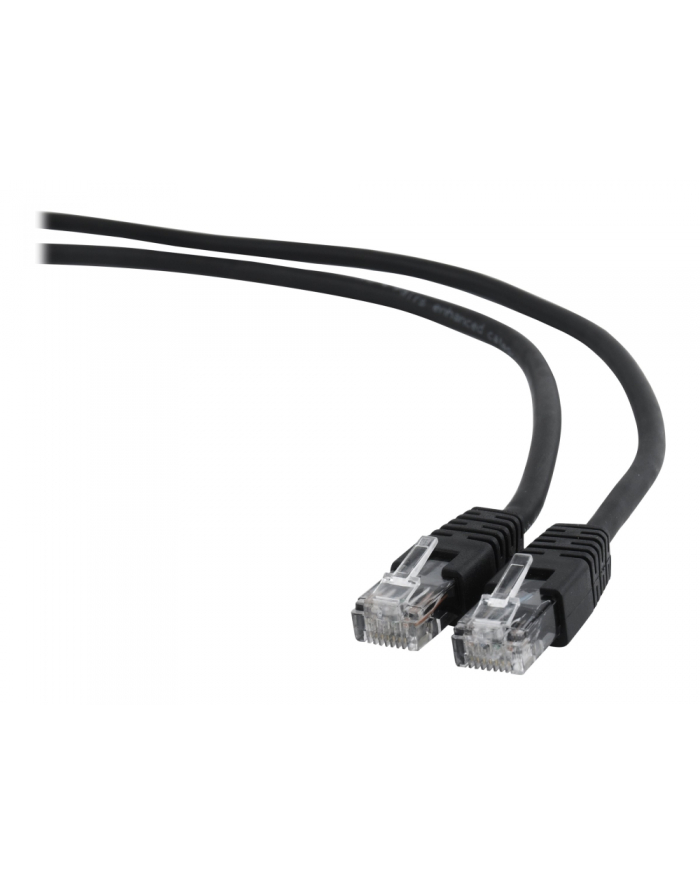 Patch cord UTP kat. 6 1 m czarny Gembird główny