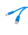 Patch cord UTP kat. 6 1 m niebieski Gembird - nr 1