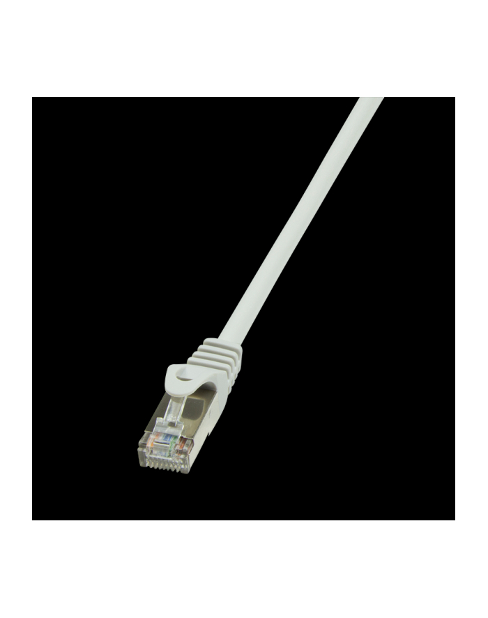 Patchcord LogiLink CP1032D CAT5e SF/UTP 1m, szary główny