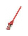 Patchcord LogiLink CQ2014S CAT.6 S/FTP 0,25m, czerwony - nr 11