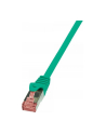 Patchcord LogiLink CQ2015S CAT.6 S/FTP 0,25m, zielony - nr 10