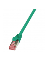 Patchcord LogiLink CQ2015S CAT.6 S/FTP 0,25m, zielony - nr 1