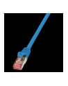 Patchcord LogiLink CQ2016S CAT.6 S/FTP 0,25m, niebieski - nr 2