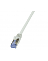 Patchcord LogiLink CQ3012S Cat.6A S/FTP 0,25m szary - nr 3