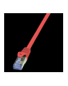 Patchcord LogiLink CQ3014S Cat.6A S/FTP 0,25m czerwony - nr 4