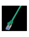 Patchcord LogiLink CQ3015S Cat.6A S/FTP 0,25m zielony - nr 4