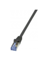 Patchcord LogiLink CQ4033S Cat.6A/7 600 MHz S/FTP PIMF 1,00m czarny - nr 10
