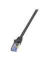 Patchcord LogiLink CQ4053S Cat.6A/7 600 MHz S/FTP PIMF 2,00m czarny - nr 10