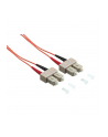 Patchcord światłowodowy LogiLink OM2 SC-SC 20m 50/125µ duplex - nr 1