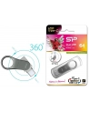 Pendrive Silicon Power C80 32GB USB 3.0 / USB-C + Type C Metal - nr 10