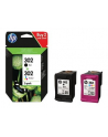 Hewlett-Packard Tusz HP 2-Pack 302 | 1 x 3,5ml + 1 x 4ml | black + tri-color - nr 10
