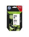 Hewlett-Packard Tusz HP 2-Pack 302 | 1 x 3,5ml + 1 x 4ml | black + tri-color - nr 20